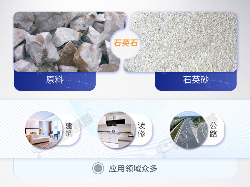 石英巖是重要的工業加工材料